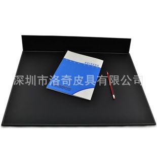 深圳工厂高端订制pu皮大班垫写字台垫书桌垫会议垫单开黑